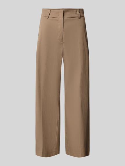 CAMBIO regular fit chino van katoenmix model 'CALIFORNIA' Taupe - 2