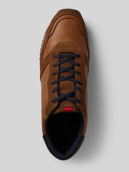 LLOYD sneakers met vetersluiting model 'Edmomd' Cognac - 3