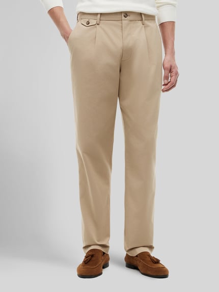 Tommy Hilfiger Tapered Fit Chino aus Baumwoll-Mix Modell 'Harlem' Beige 4