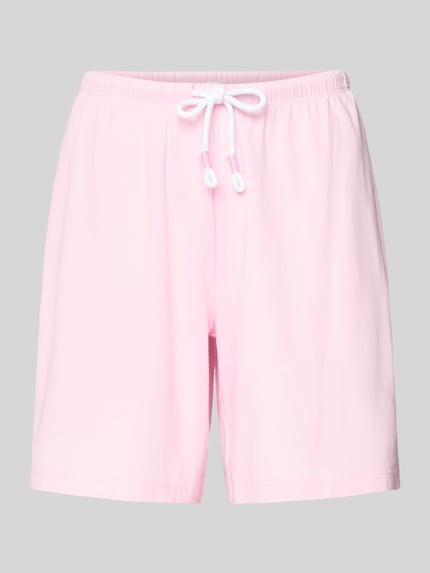 Pyjama-Shorts mit elastischem Bund Modell 'SOLID LOVE' Shop The Look MANNEQUINE