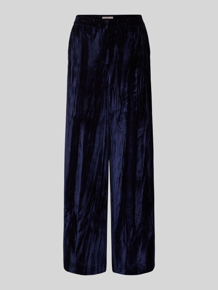 Stoffen broek met elastische band Shop The Look MANNEQUINE