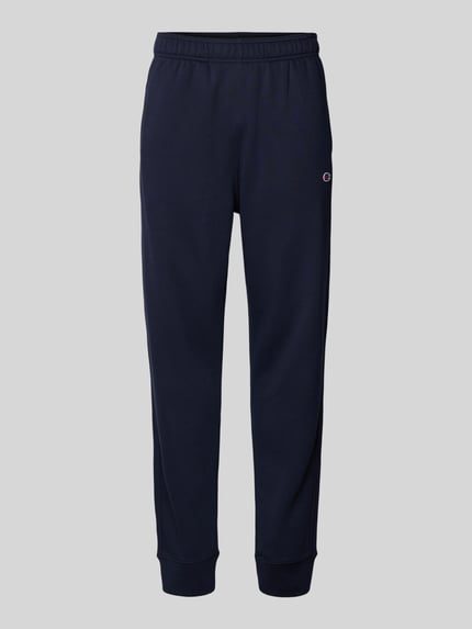 Regular fit sweatpants met logostitching Shop The Look MANNEQUINE