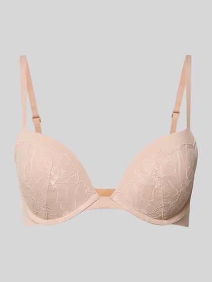 Regular fit beha met kant, model 'Plunge' Shop The Look MANNEQUINE