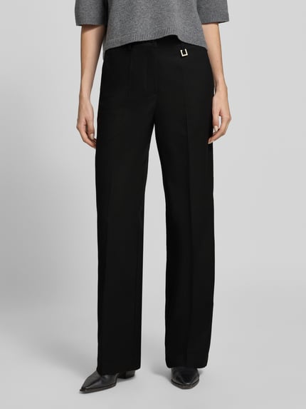 JOOP! Regular Fit Stoffhose mit Bundfalten Black 4