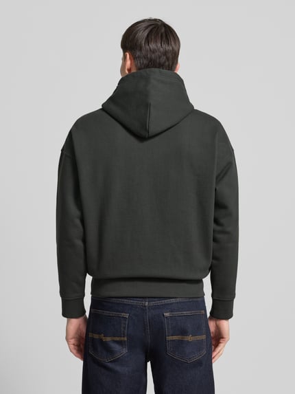 Polo Ralph Lauren Relaxed fit hoodie met labelstitching en kangoeroezak Middengrijs - 5