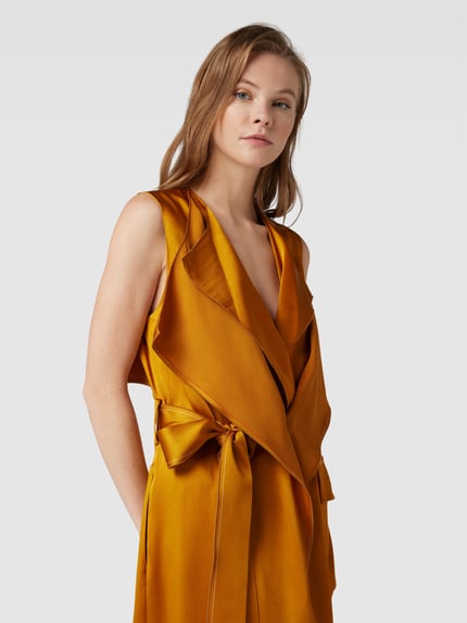 Victoria Beckham Maxi-jurk met steekzak Oranje - 3