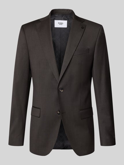 Slim Fit 2-Knopf-Sakko mit Pattentaschen Modell 'Move Alesso' Shop The Look MANNEQUINE