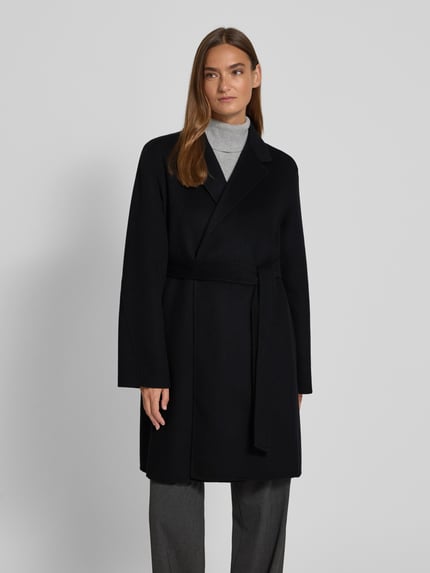 Tommy Hilfiger Regular Fit Mantel aus Woll-Mix  BLACK 4