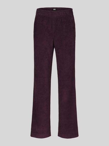 MAC Wijd vallende broek met viscose, model 'CHIARA' Helder paars - 2