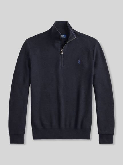 Polo Ralph Lauren regular fit schipperstrui van puur katoen Donkerblauw - 2