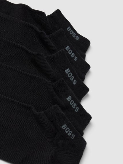 BOSS Sneakersocken mit Label-Detail im 5er-Pack Black 2