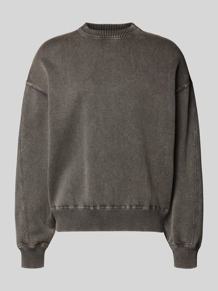 ANNARR Pullover met ronde hals, model 'ANDOR' Grafiet gemêleerd - 2