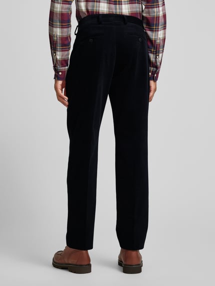 Selected Straight Leg Anzughose mit Gesäßtaschen Dunkelblau 5