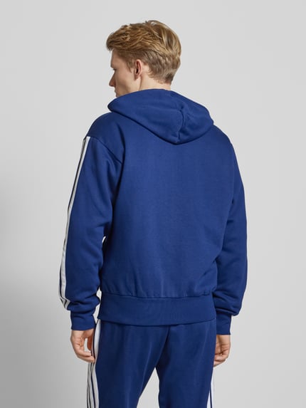 adidas Sportswear Sweatjacke mit Viskose-Anteil und Label-Stitching Marine 5