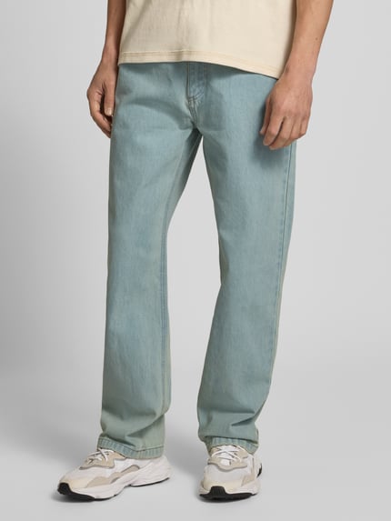 PEGADOR Baggy fit jeans in 5-pocketmodel, model 'BALTRA' Jeansblauw - 4