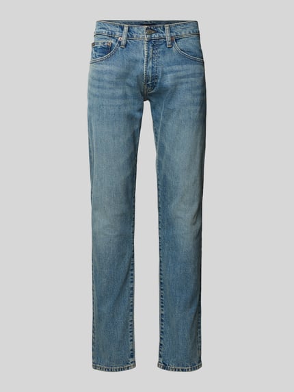 Jeansy o kroju slim fit z 5 kieszeniami Shop The Look MANNEQUINE