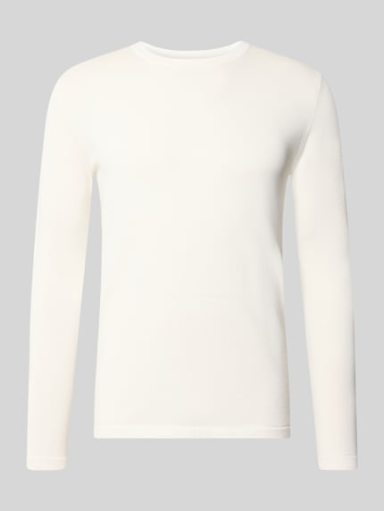 Slim Fit Pullover in Strick-Optik Modell 'Mino' Shop The Look MANNEQUINE