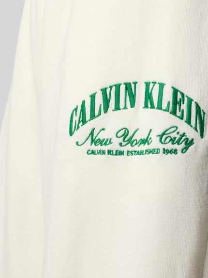 Calvin Klein Underwear relaxed fit sweatpants van puur katoen Offwhite - 2