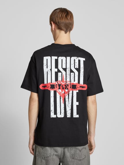 Karl Kani T-Shirt mit Label-Print Black 5