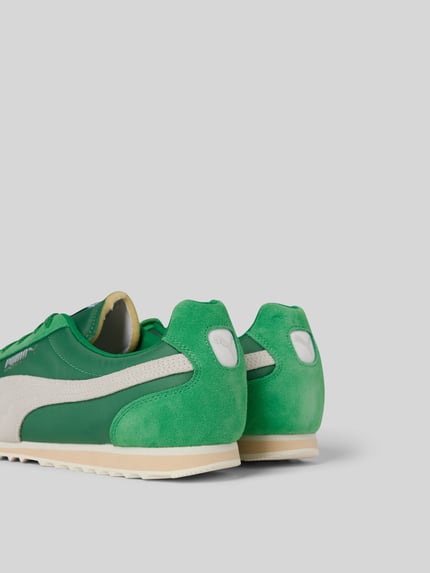 PUMA Sneakersy z detalem z logo Zielony 3