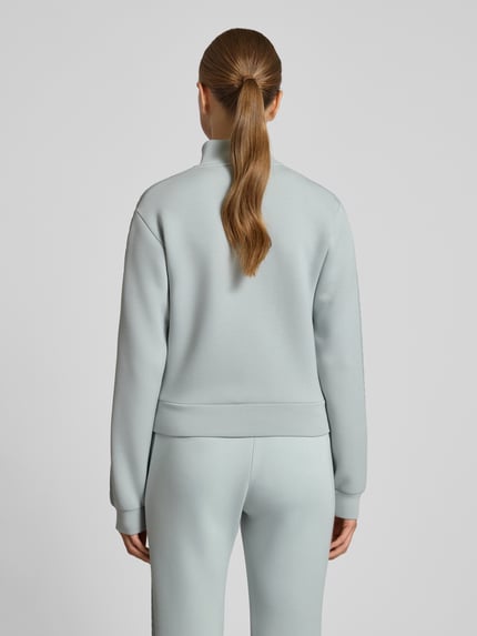 GUESS Activewear Sweatjack met labelapplicatie, model 'NEW ALLIE' Middengrijs - 5