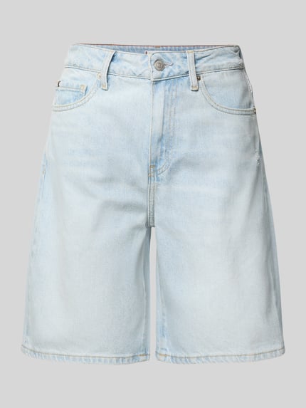 Tommy Hilfiger Relaxed Fit Jeansshorts aus Baumwoll-Lyocell-Mix Hellblau 2