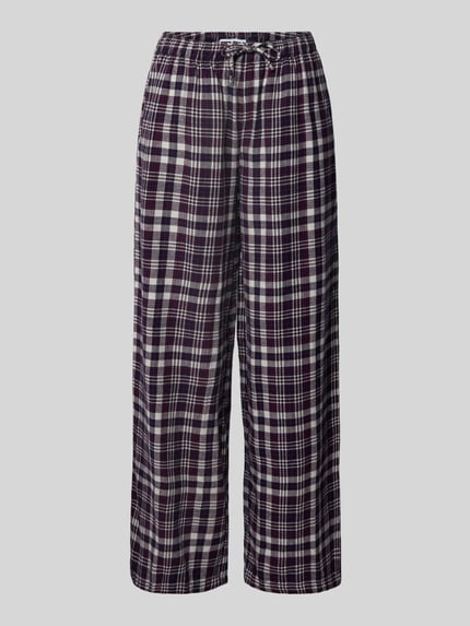 REVIEW Relaxed Fit Stoffhose mit Tunnelzug Marine 2