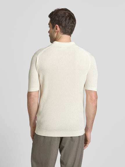 JOOP! JEANS Slim Fit Poloshirt mit Polokragen Offwhite 5
