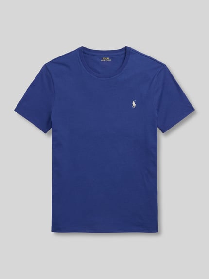 Polo Ralph Lauren Regular Fit T-Shirt aus reiner Baumwolle Blau 2