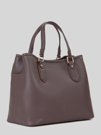 Valentino Bags shopper met logodetail model 'BRIXTON' Donkerbruin - 3