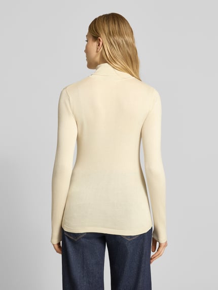 ICHI Gebreide coltrui, model 'MAFA' Offwhite - 5
