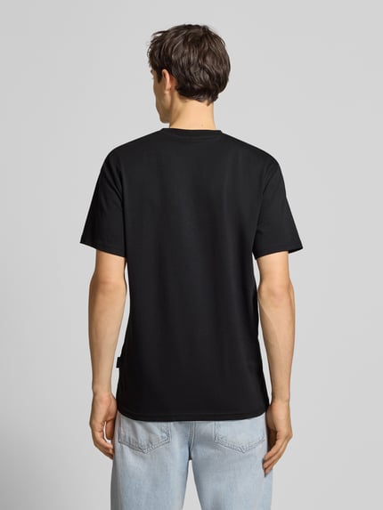 Dedicated T-Shirt mit Motiv-Stitching Black 5