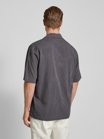 Scotch & Soda Freizeithemd mit Umlegekragen Mittelgrau 5