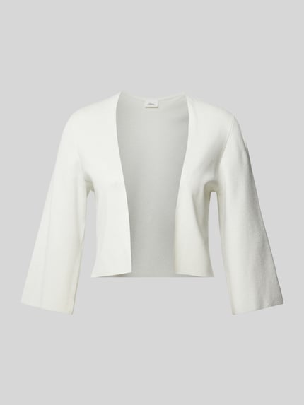 s.Oliver BLACK LABEL Strickcardigan mit offener Vorderseite Weiss 2