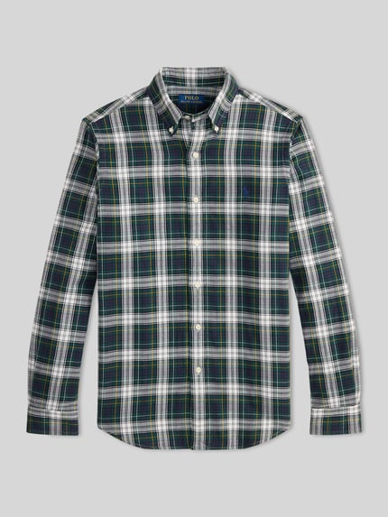 Polo Ralph Lauren Custom Fit Freizeithemd mit Logo-Stickerei Marine 2