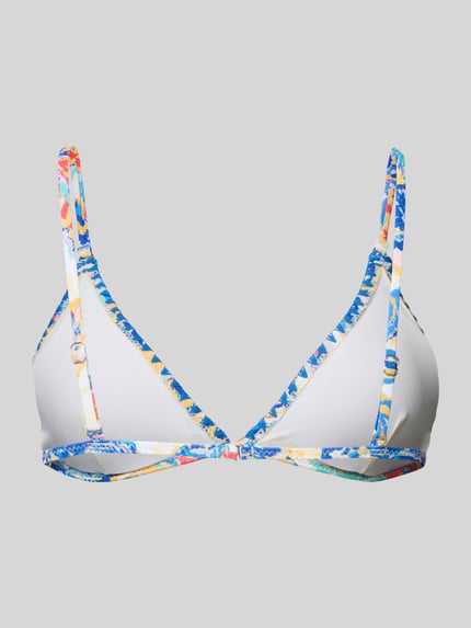 Shiwi Bikini-Oberteil in Triangel-Form Modell 'Romy' Blau 3