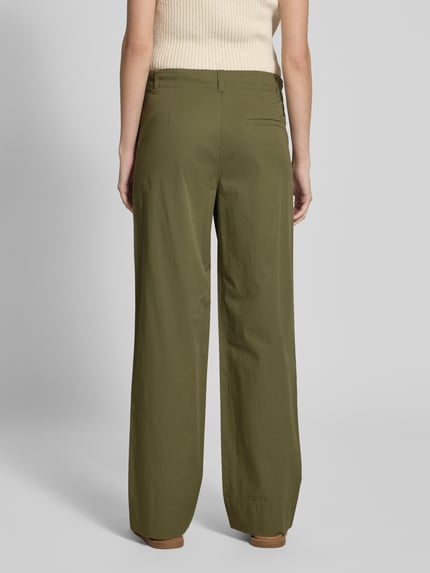 Marc O'Polo Wide Leg Chino aus Baumwoll-Mix Modell 'LANDE' Lind 5