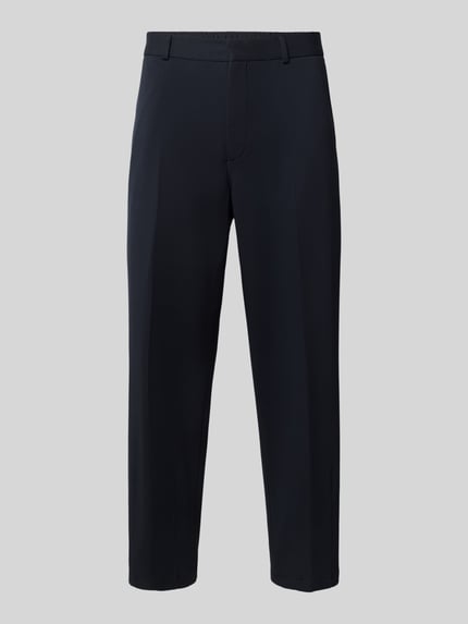 Straight Fit Stoffhose mit Viskose-Anteil Modell 'Glen' Shop The Look MANNEQUINE