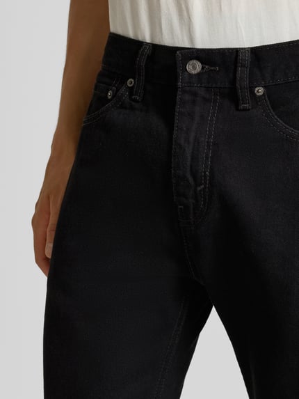Levi's® Regular fit jeans met steekzakken, model '505™' Black - 3