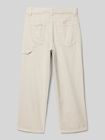 Tom Tailor Stoffhose mit 5-Pocket-Design Beige 3