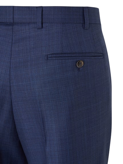 DIGEL Modern Fit Anzughose aus Schurwolle Modell 'Per' Marine 4