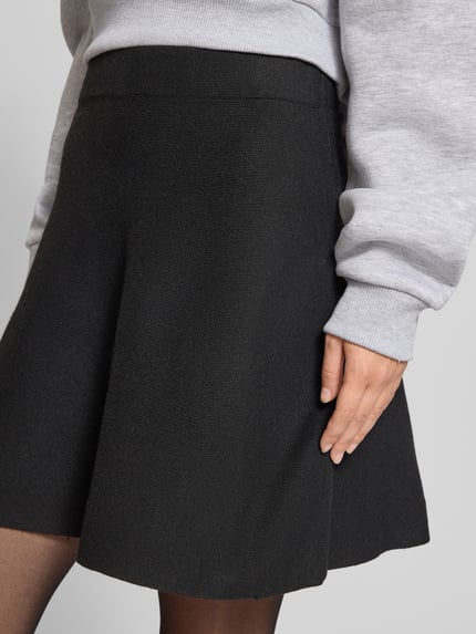 ONLY Regular fit minirok met elastische band, model 'AMA LIFE' Zwart - 3