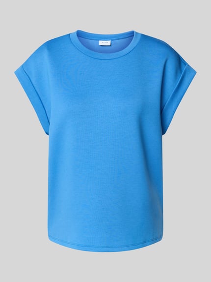 VILA T-shirt met ronde hals, model 'SIFFI' Koningsblauw - 2