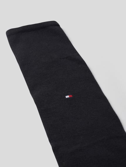 Tommy Hilfiger Kniekousen van een mix van katoen en elastaan met logomotief Marineblauw - 2