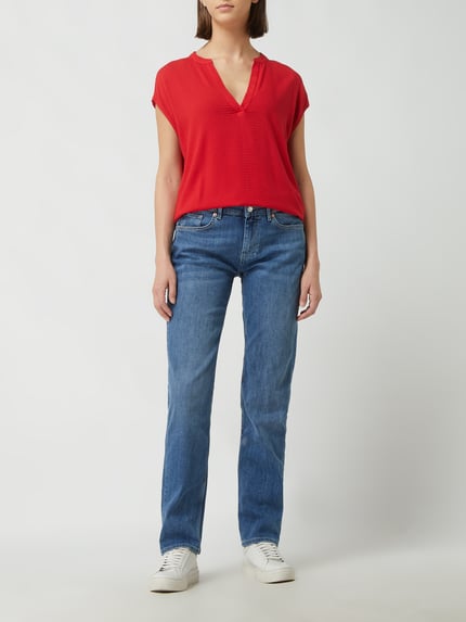 s.Oliver RED LABEL Straight Fit Jeans mit Stretch-Anteil Hellblau 1