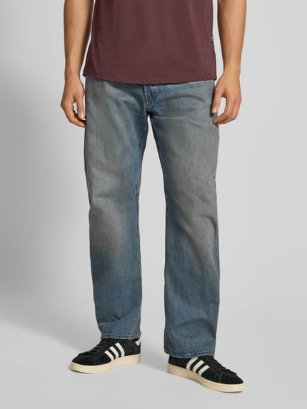 G-Star RAW Regular fit jeans in used-look, model 'Contor 3D' Blauw - 4