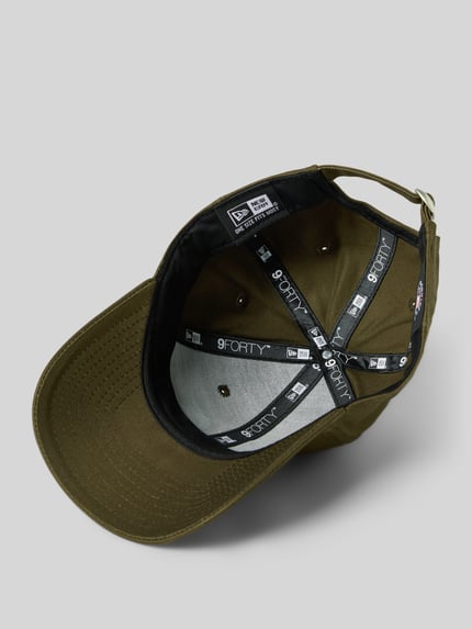 New Era Baseballpet met labeldetail Donkerbruin - 2