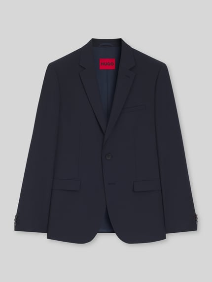 Marynarka do garnituru o kroju slim fit z mieszanki wełny model ‘ARTI’ Shop The Look MANNEQUINE