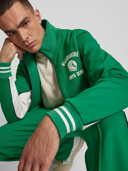 Billionaire Boys Club Sweatjack met opstaande kraag Groen - 3
