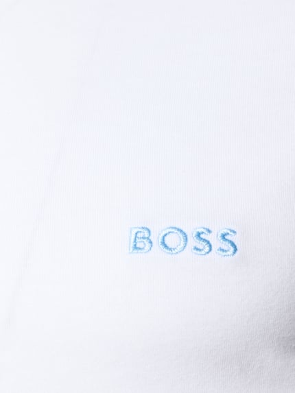 BOSS regular fit T-shirt in set van 3 van puur katoen Lichtblauw - 2